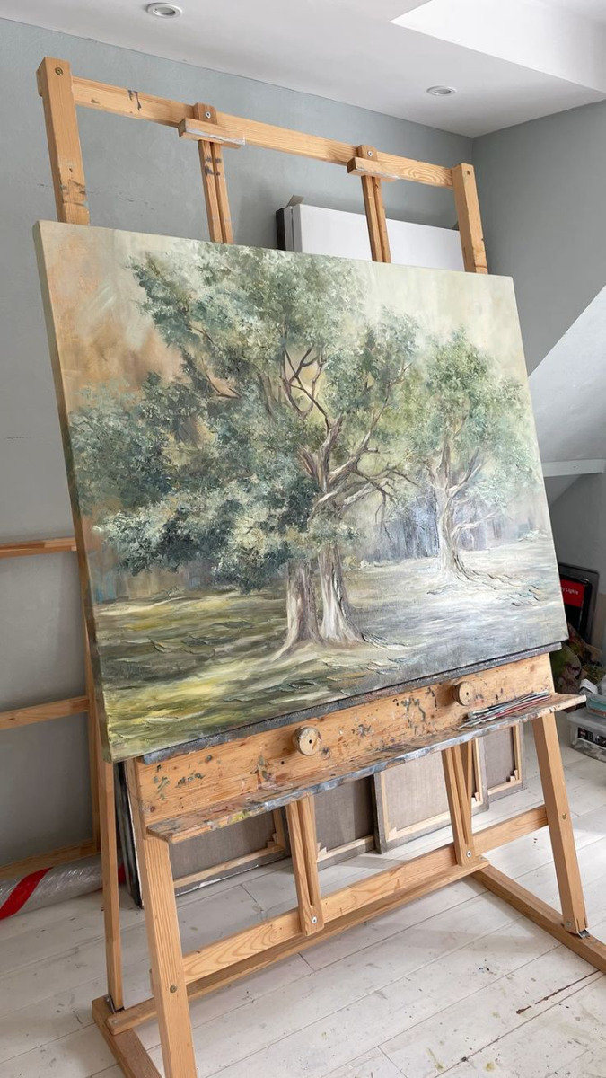 Lost Handmade Oil Painting in Nadiad - Track And Claim
